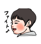 白くまくんと男の子（個別スタンプ：21）