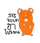 Lovely Funny Hamster（個別スタンプ：1）