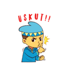 Komikudin: Udin（個別スタンプ：16）