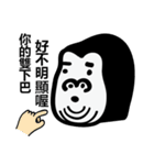 WHAT DOES THE GORILLA SAY？（個別スタンプ：5）