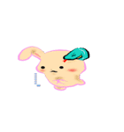 うさニョロ（個別スタンプ：3）