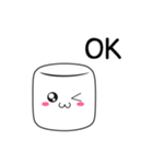 marshmallow cube（個別スタンプ：2）