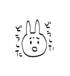 うさぎのようでうさぎじゃない何か（個別スタンプ：34）