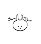 うさぎのようでうさぎじゃない何か（個別スタンプ：40）