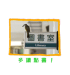 Bird's Stickers in the school（個別スタンプ：13）