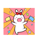 Lively Bunny（個別スタンプ：39）