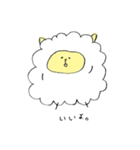 ひつじのすたんぷ（個別スタンプ：5）