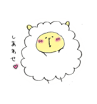 ひつじのすたんぷ（個別スタンプ：6）
