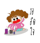 Mona little naughty fun（個別スタンプ：40）