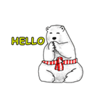 P BEAR FAMILY - English version（個別スタンプ：1）
