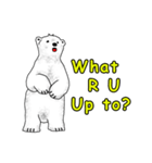 P BEAR FAMILY - English version（個別スタンプ：3）