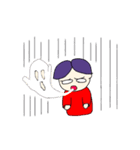 ふざけた大人 たましいナスオさん（個別スタンプ：1）