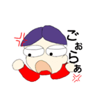 ふざけた大人 たましいナスオさん（個別スタンプ：34）
