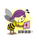 Bee Planet: Emy and Partner's Daily Life（個別スタンプ：12）