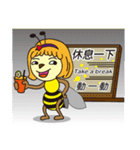 Bee Planet: Emy and Partner's Daily Life（個別スタンプ：40）