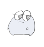 モノクロくんたちの日常（個別スタンプ：4）
