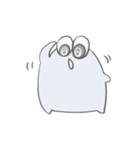モノクロくんたちの日常（個別スタンプ：9）