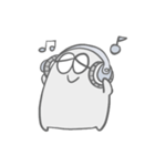 モノクロくんたちの日常（個別スタンプ：22）