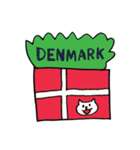 デンマーク語フレンズ（個別スタンプ：5）