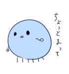 イカとクラゲのスタンプ（個別スタンプ：6）