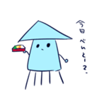 イカとクラゲのスタンプ（個別スタンプ：38）