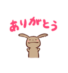 動くよ！うさとき。（個別スタンプ：5）