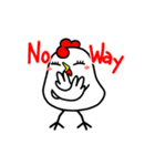 Just Chicken（個別スタンプ：22）