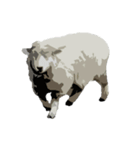 sheep and pugs（個別スタンプ：8）