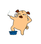 MIMI pug（個別スタンプ：2）