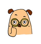 MIMI pug（個別スタンプ：4）