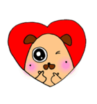 MIMI pug（個別スタンプ：21）