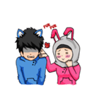couple cosplay（個別スタンプ：1）