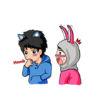 couple cosplay（個別スタンプ：4）