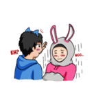 couple cosplay（個別スタンプ：7）