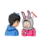couple cosplay（個別スタンプ：8）