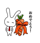 気どるウサMan（個別スタンプ：7）