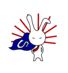気どるウサMan（個別スタンプ：23）