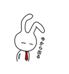 気どるウサMan（個別スタンプ：30）