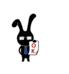 気どるウサMan（個別スタンプ：37）