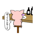 手持ち ブタさん（個別スタンプ：6）