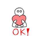 I and heart（個別スタンプ：22）
