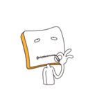 Toaster Man's daily life-- he is tough.（個別スタンプ：5）