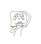 Toaster Man's daily life-- he is tough.（個別スタンプ：14）
