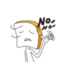 Toaster Man's daily life-- he is tough.（個別スタンプ：16）