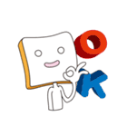 Toaster Man's daily life-- he is tough.（個別スタンプ：17）