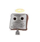 Toaster Man's daily life-- he is tough.（個別スタンプ：24）