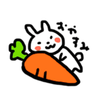ウサギと女の子とときどき犬（個別スタンプ：2）