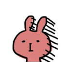 ウサギと女の子とときどき犬（個別スタンプ：25）