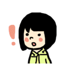 ウサギと女の子とときどき犬（個別スタンプ：35）