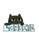 Just Black cat -Like to play mobile game（個別スタンプ：29）